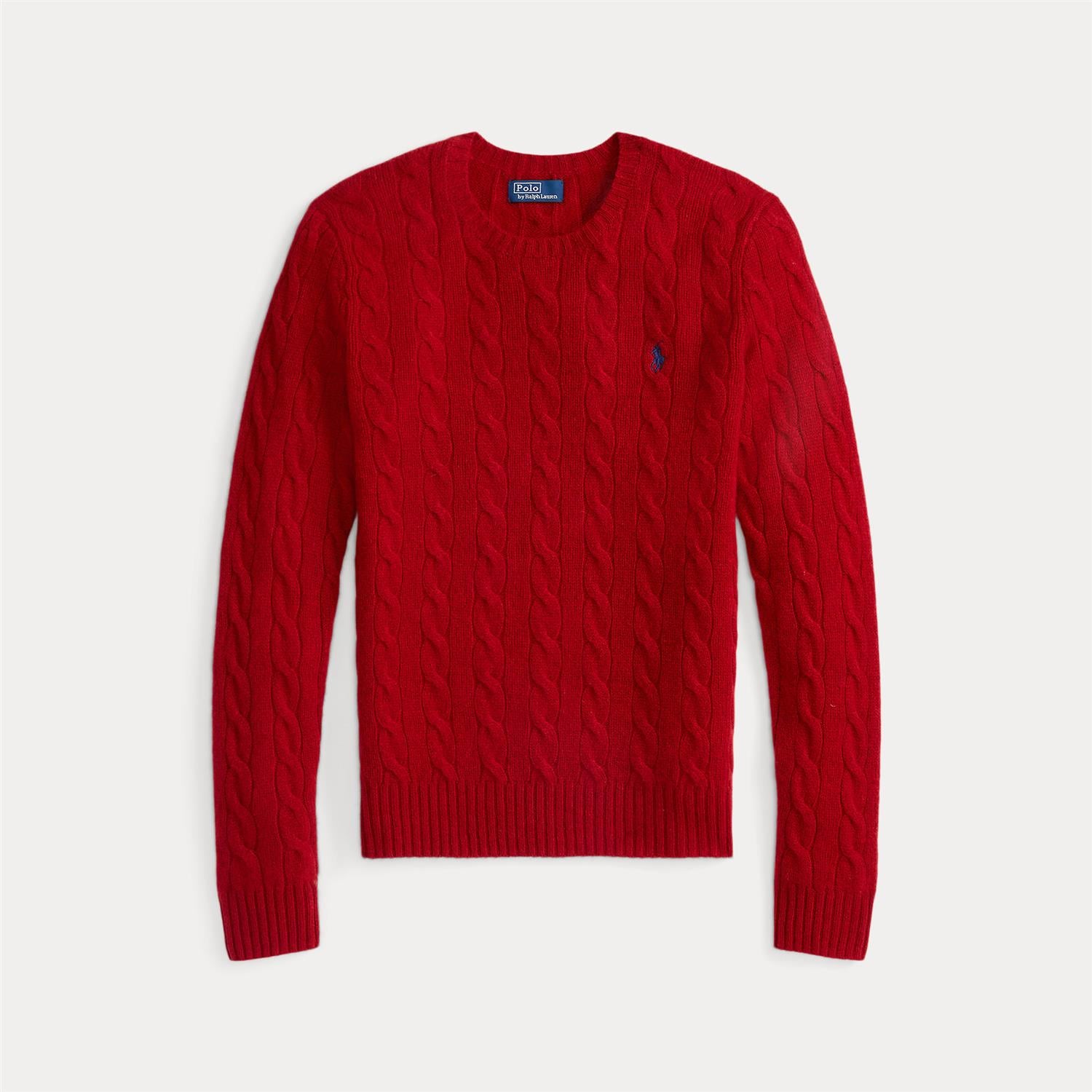 Julianna Long Sleeve Pullover Fireside Red