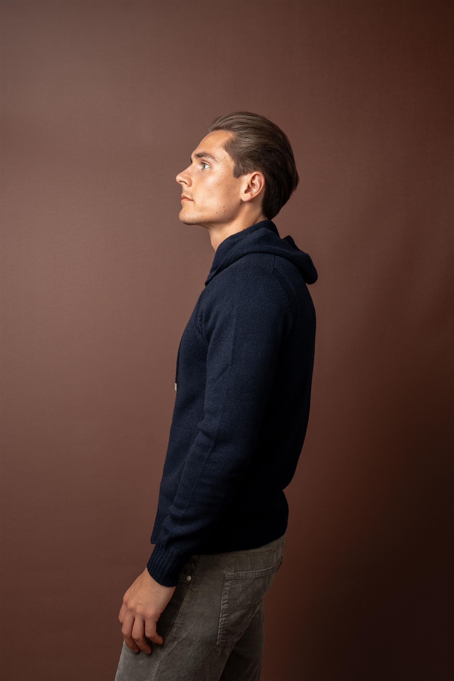 Full Zip Hoodie - Navy
