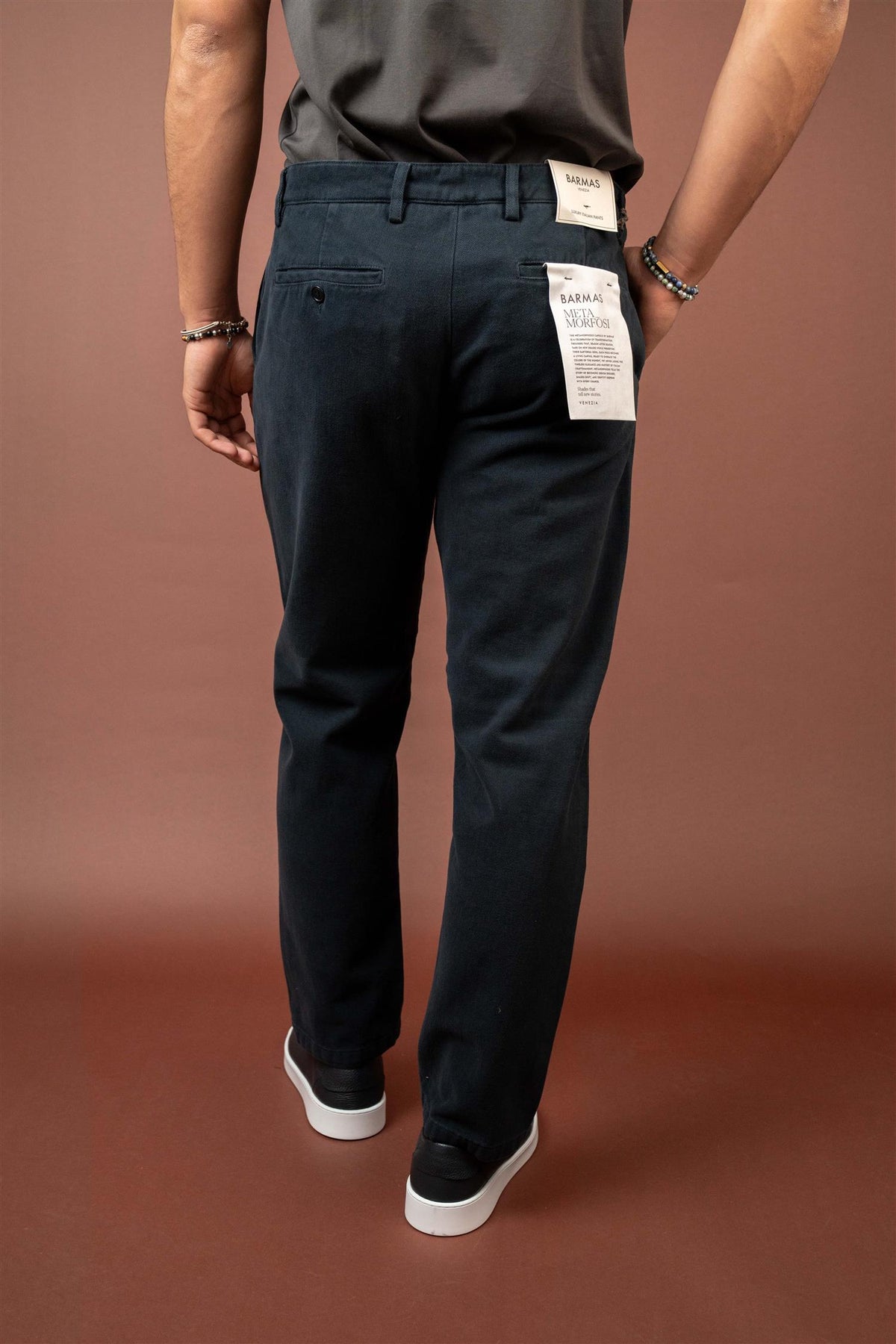 John Cotton Chinos - Navy