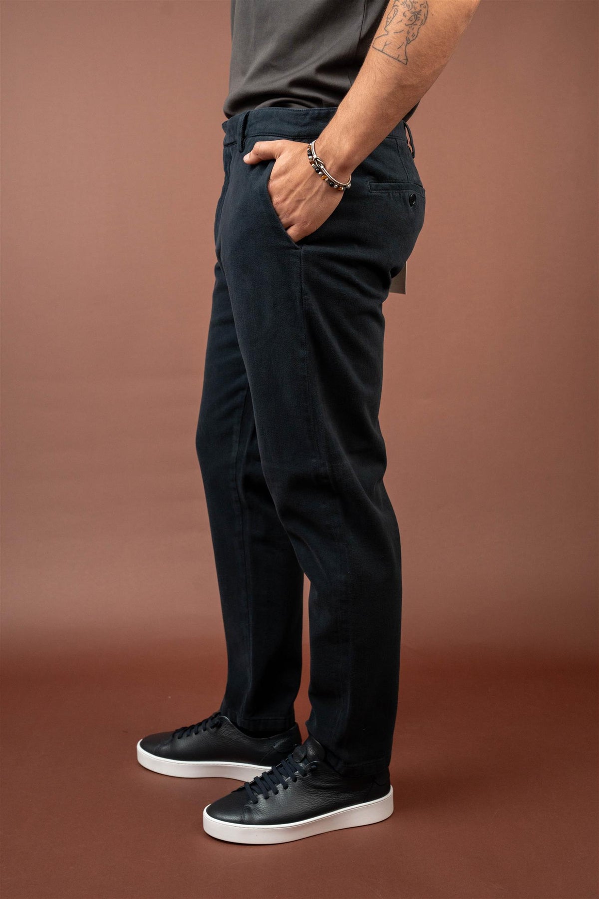 John Cotton Chinos - Navy