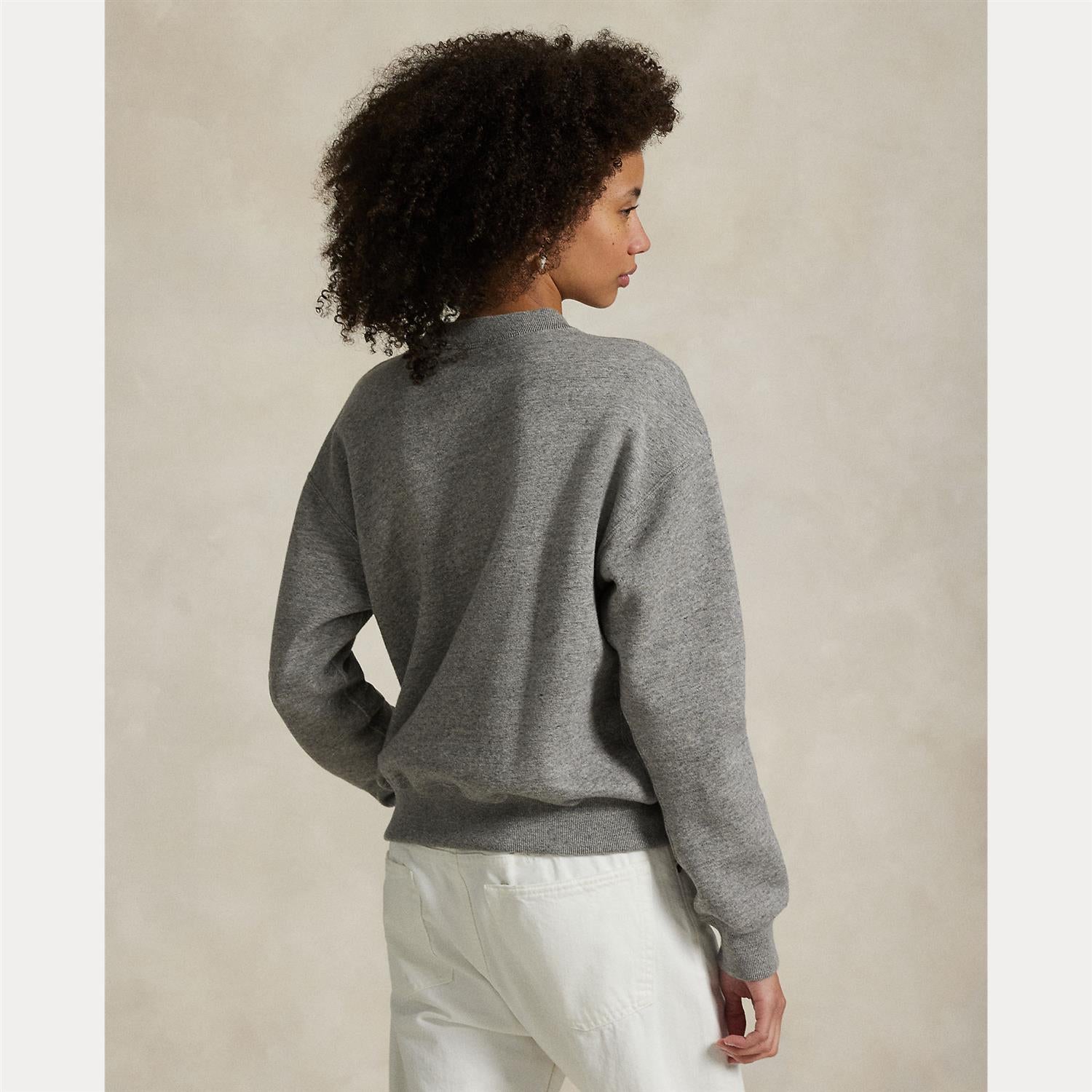 Fleece Crewneck Dark Vintage Heather