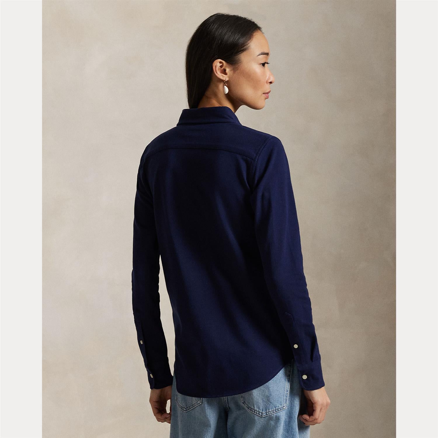 SLIM KNIT OXFORD SHIRT