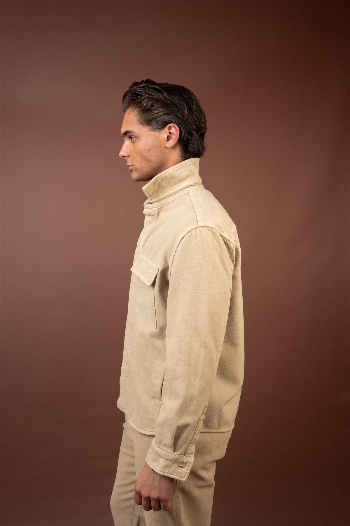 Zeno Overshirt - Beige