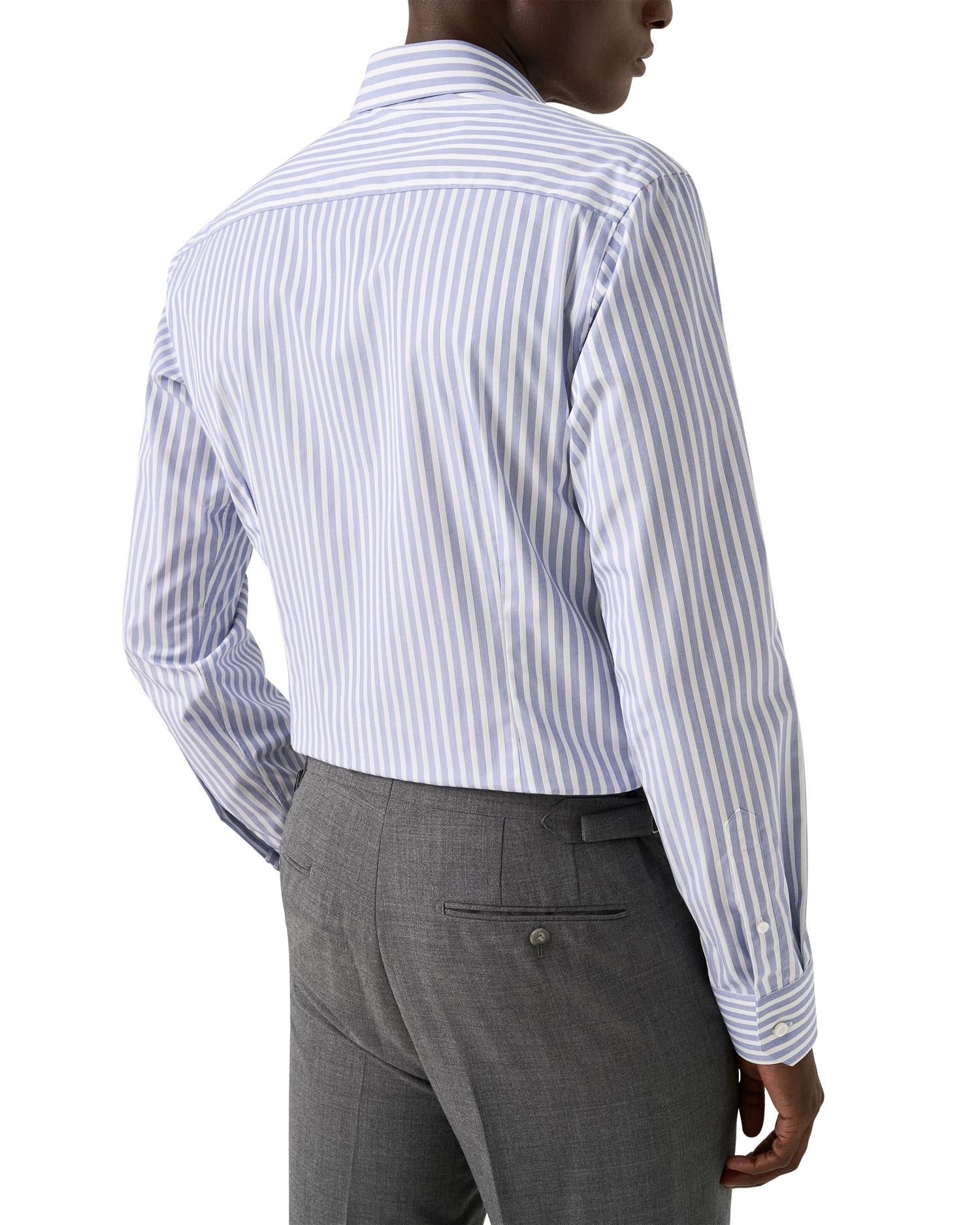 SLIM Bengal Striped Shirt - Blue