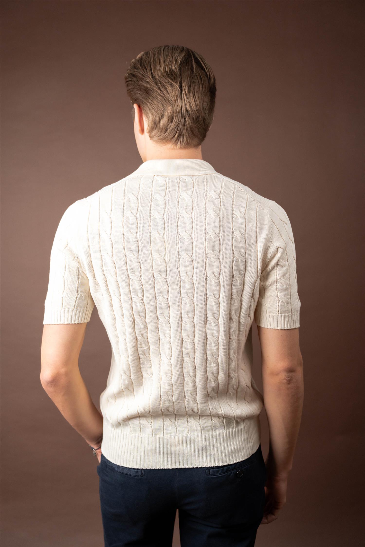 Pique Cable - White