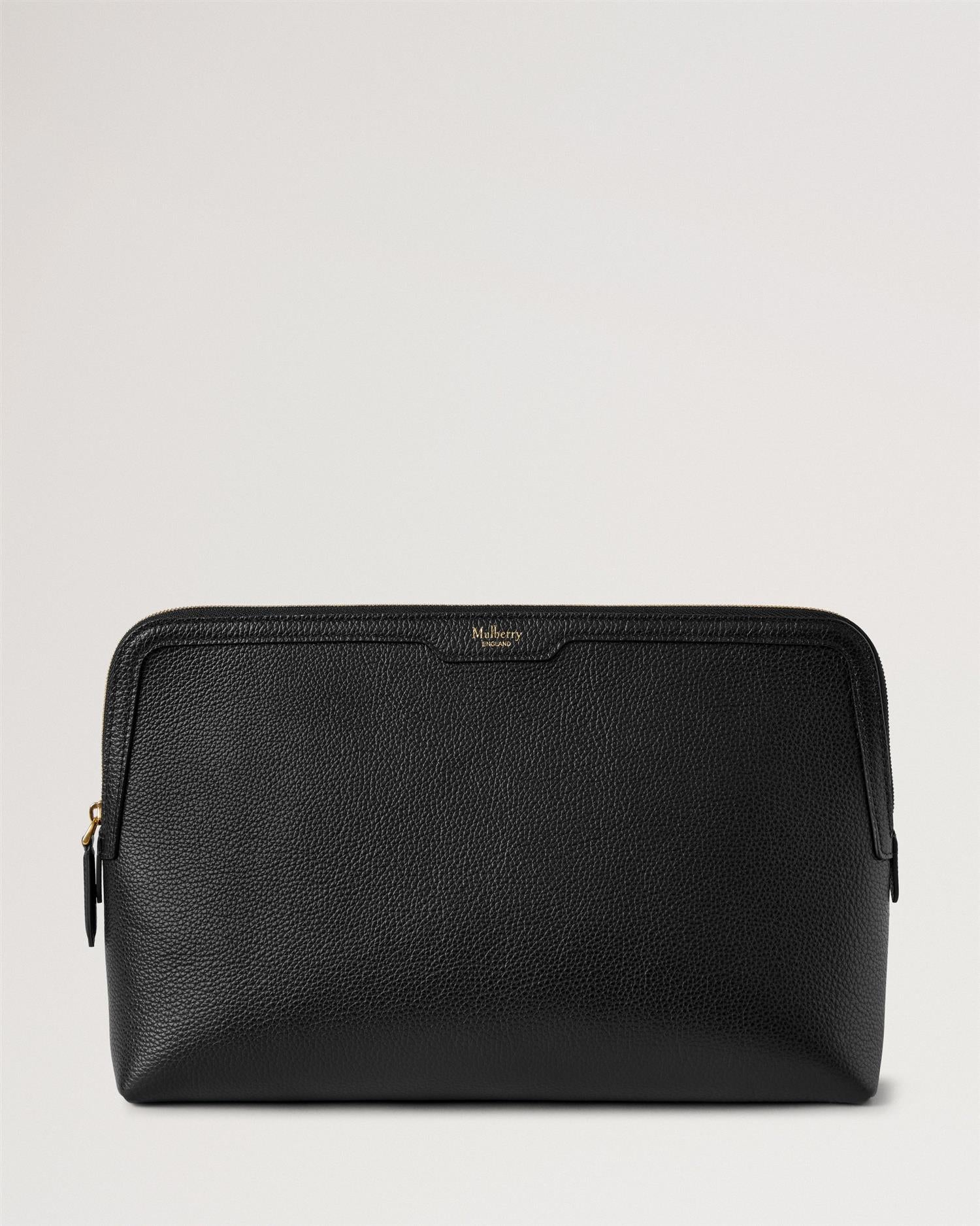 Large Cosmetic Pouch Black