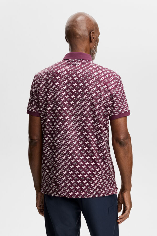 Tour Tech Print Polo -