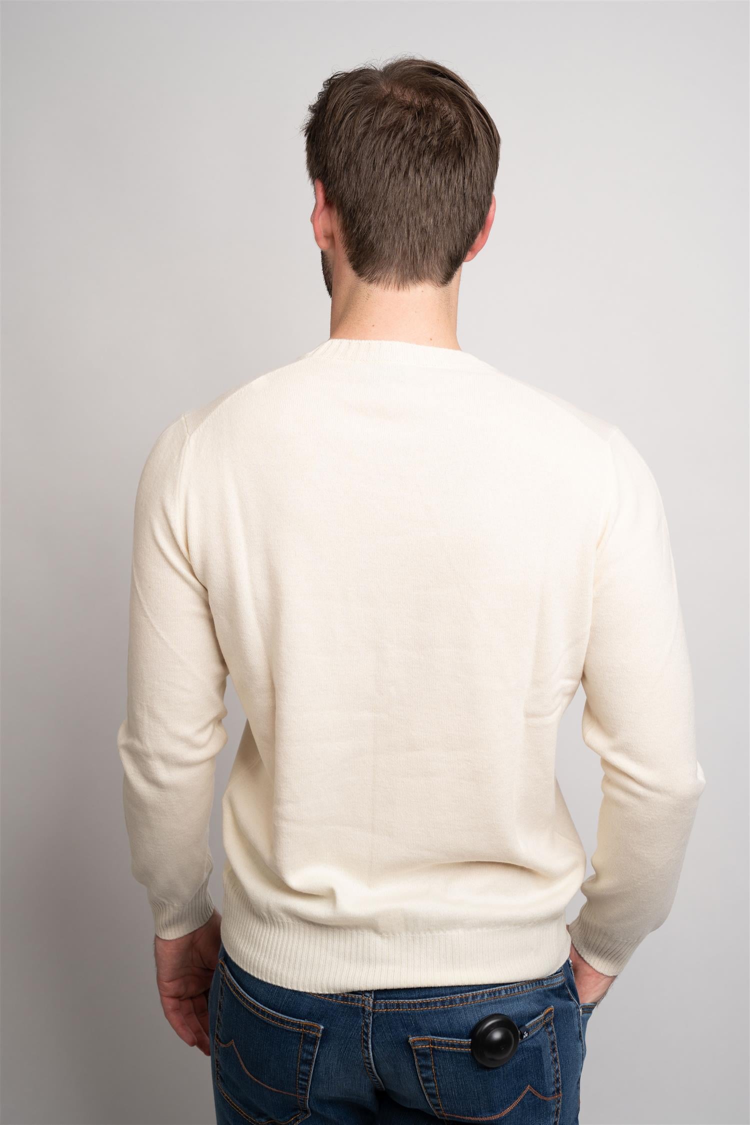 Crewneck Vintage Merino - Off-White