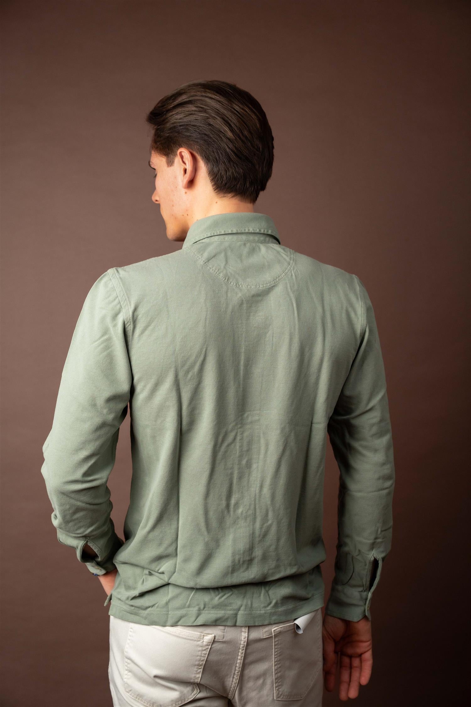 Pique Shirt - Oliven