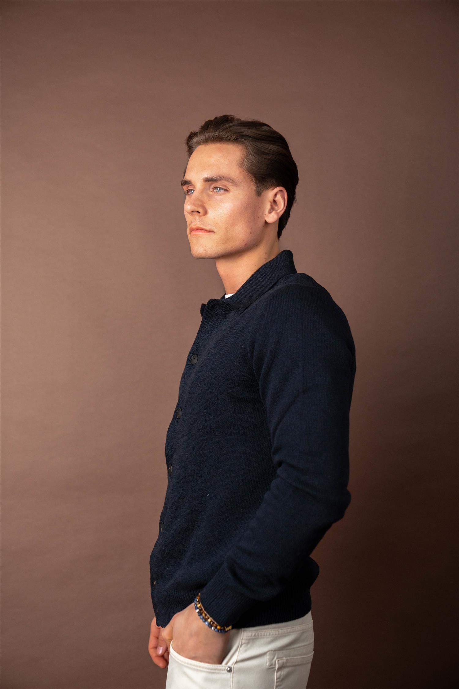 Cardigan - Navy
