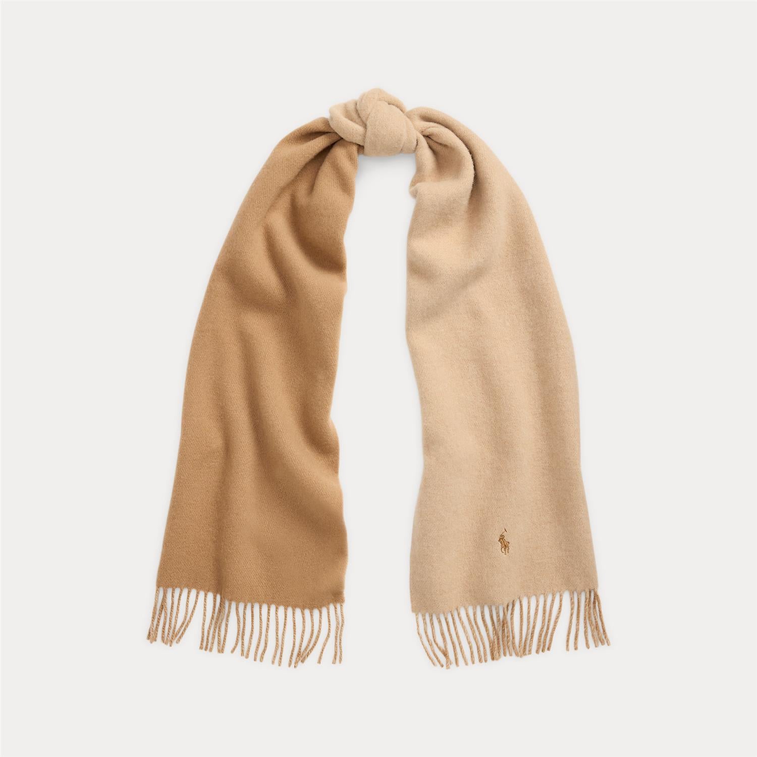 Double Wool Scarf Long