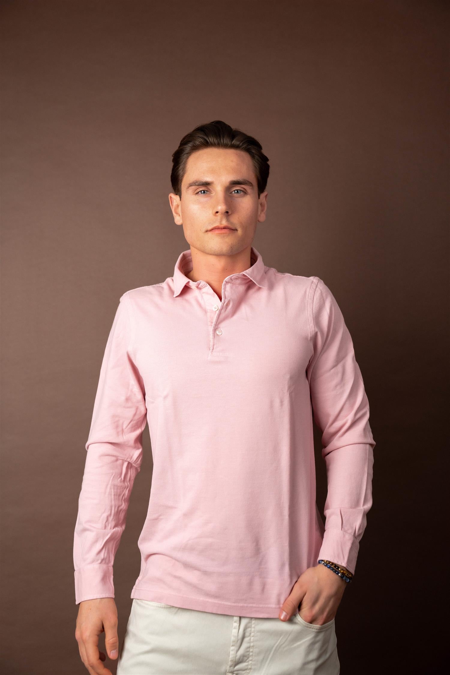 Pique Long Sleeve - Rosa