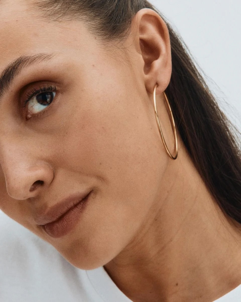 Hoops Earrings Gold L