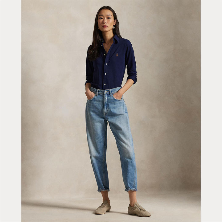 SLIM KNIT OXFORD SHIRT