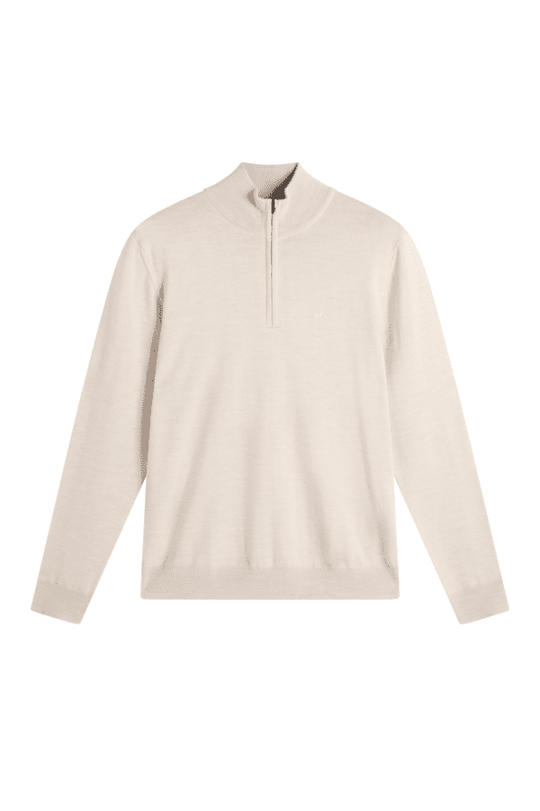 Kiyan Quarter Zip - Moonbeam Melange