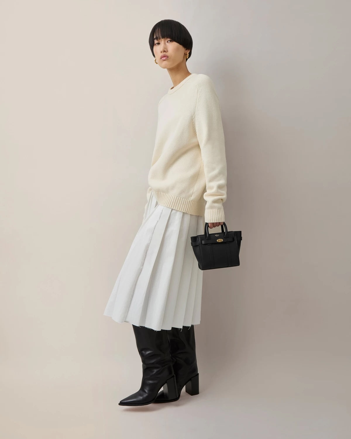 Micro Zipped Bayswater Black MCG