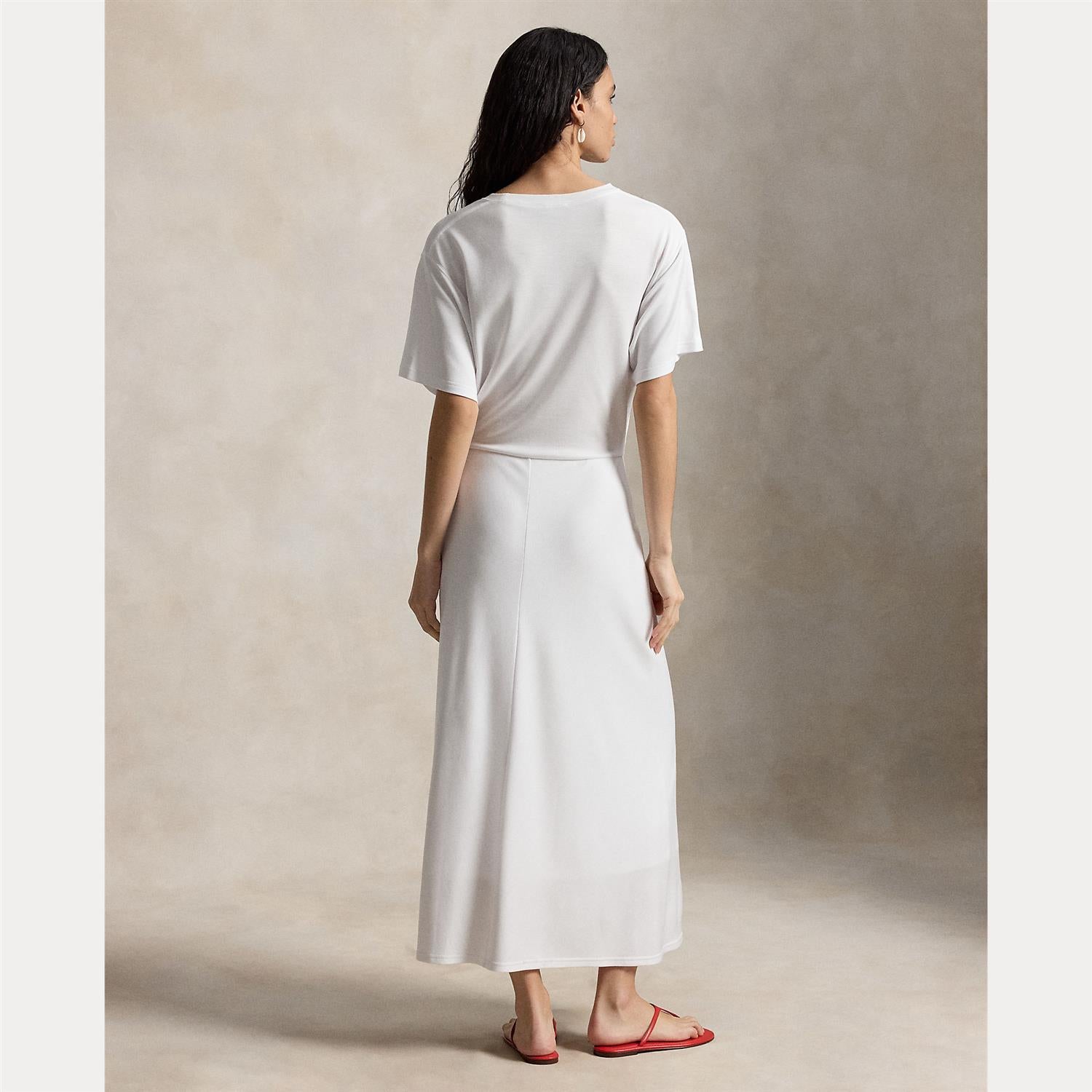 Twist-Detail Tee Dress