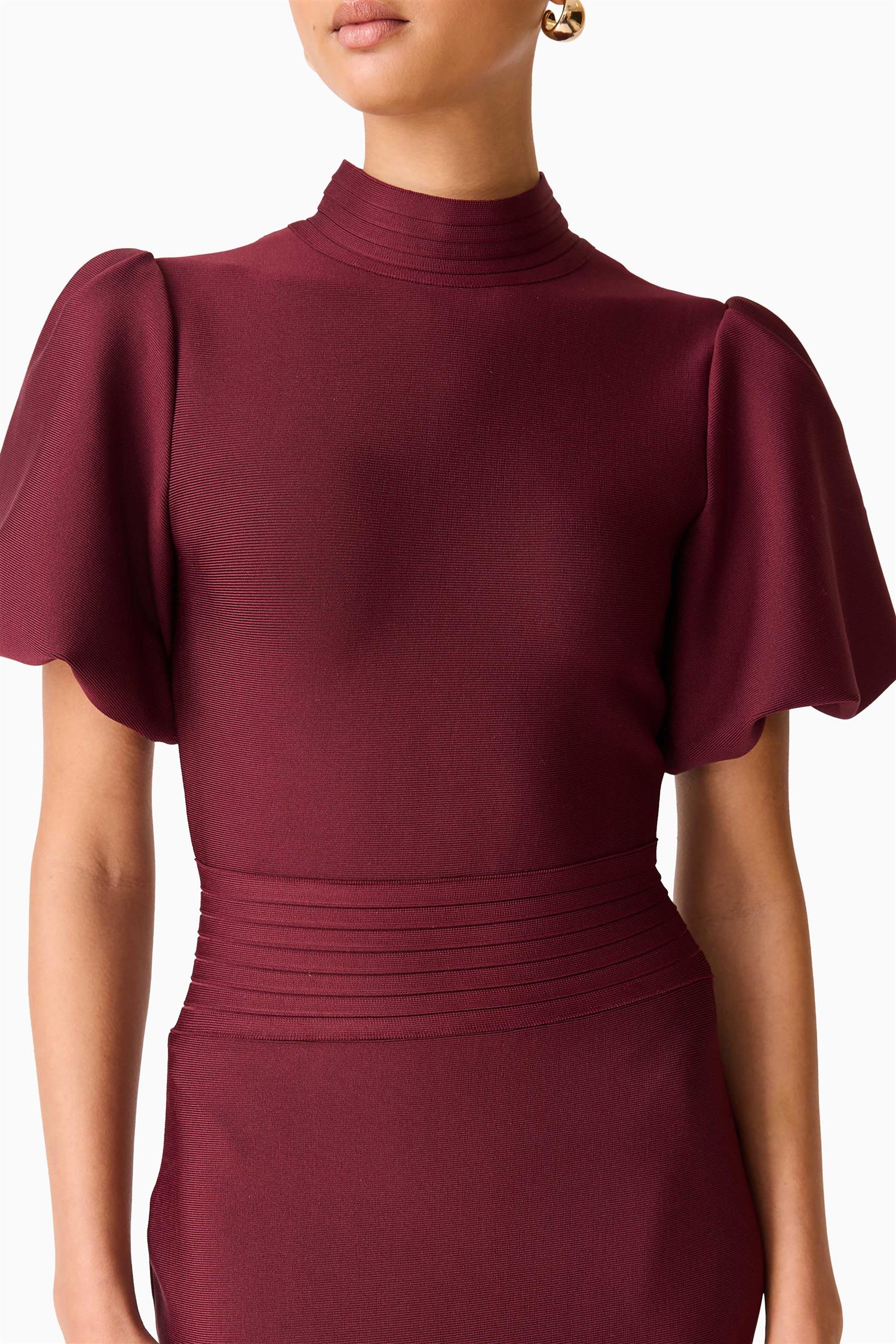 Ella Midi Dress Berry