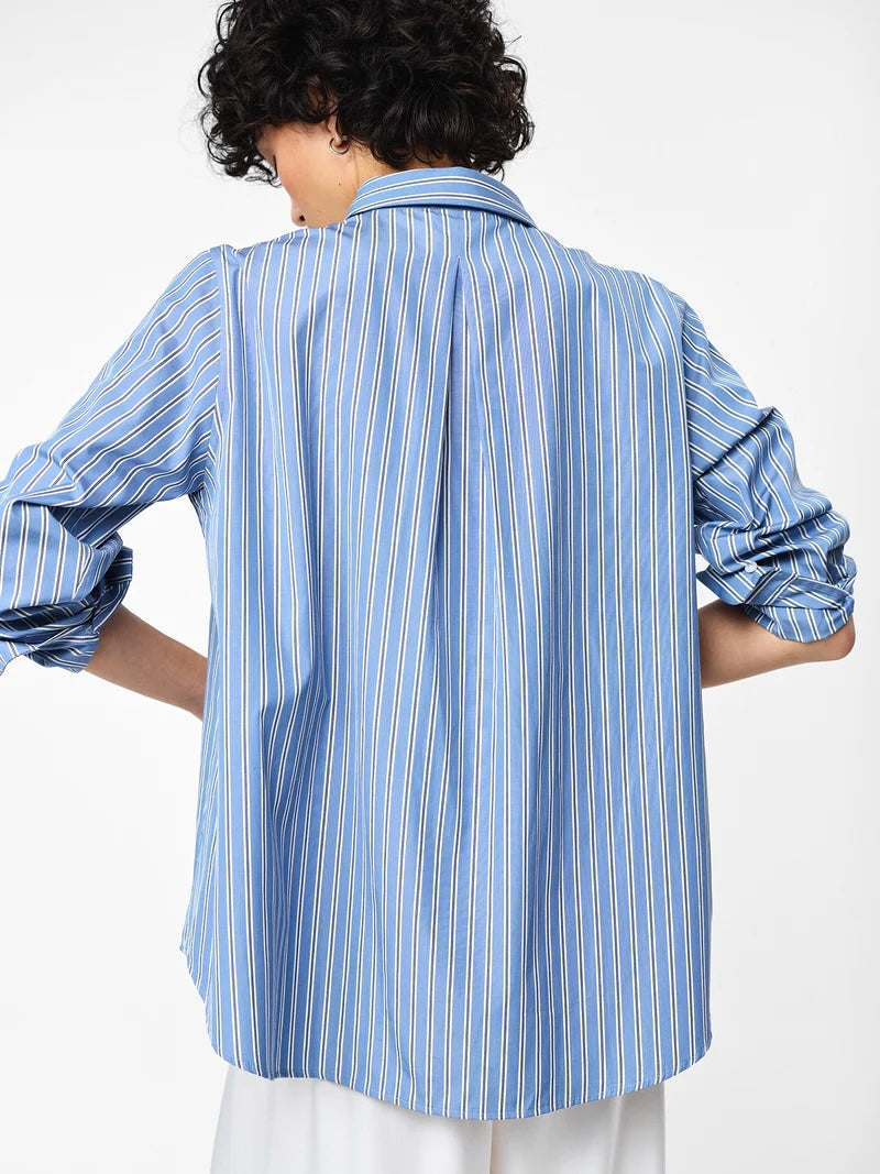 Sophie Shirt Sky Blue Stripe