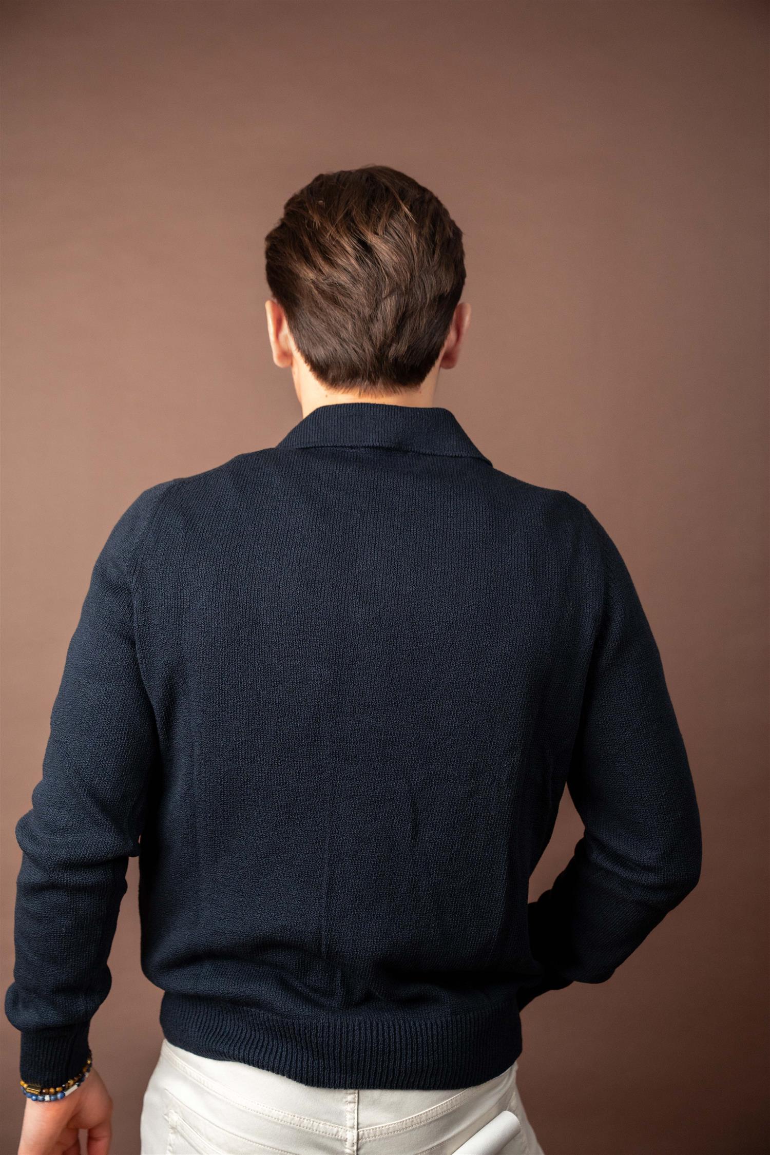 Cardigan - Navy