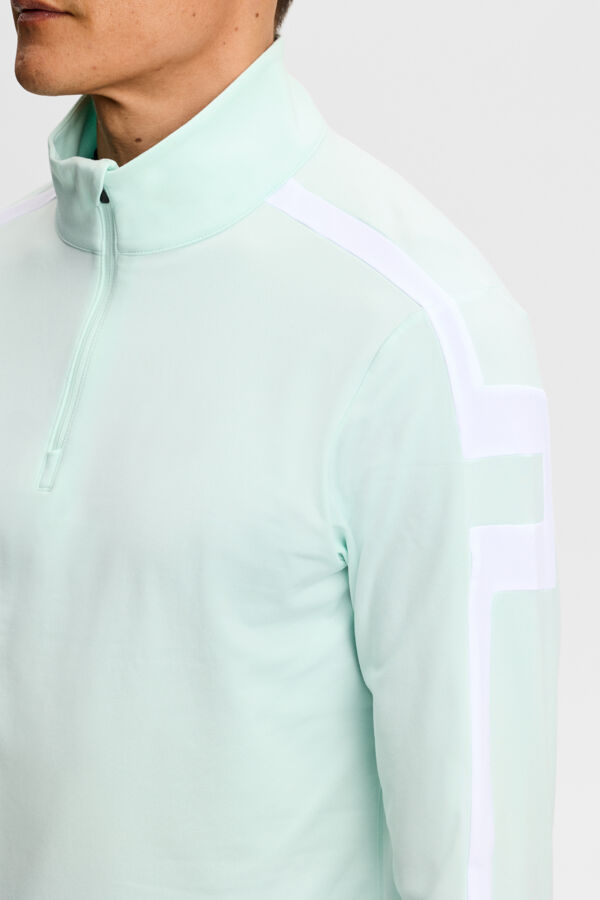 Keaton Quater Zip - Bay
