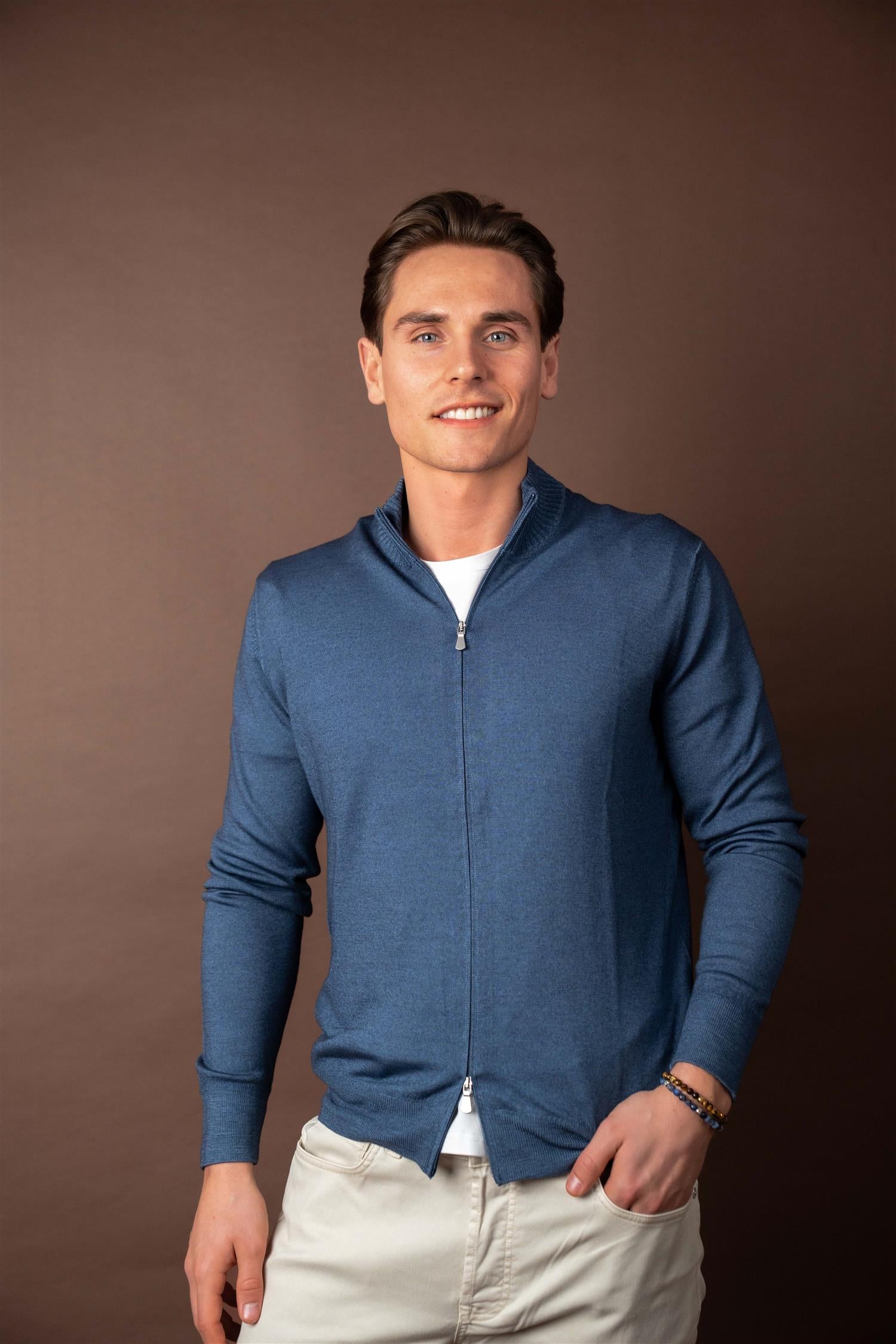 Full Zip - Blue