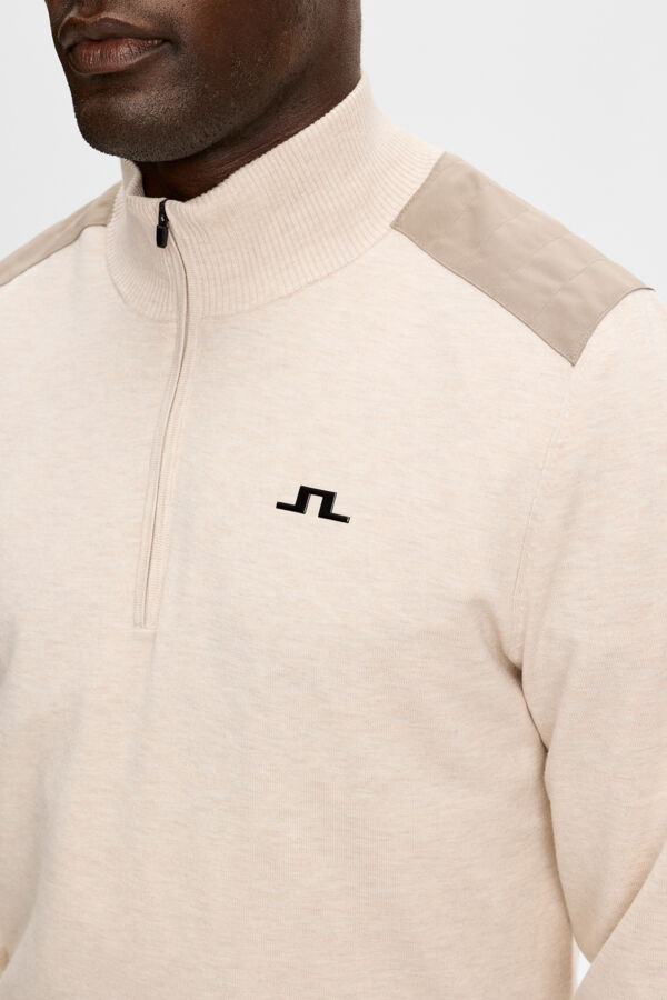 Jeffrey Windbreaker Sweater - Moonbeam
