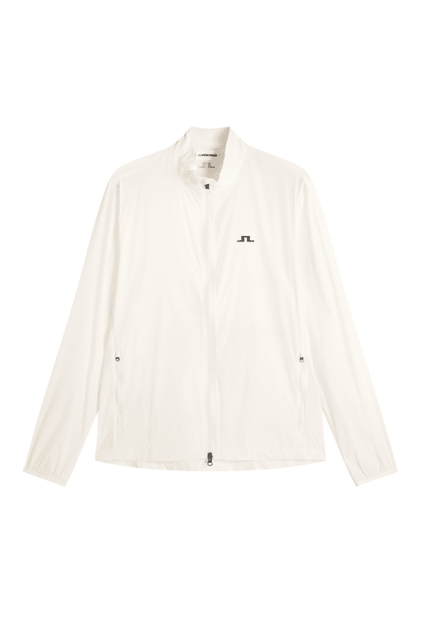 Ash Light Packable Jacket - White