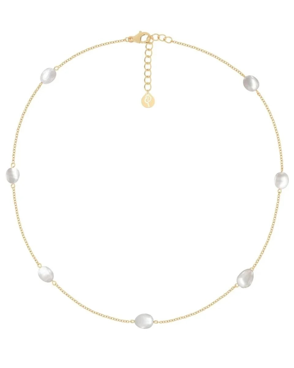 Perla Necklace Multi Gold