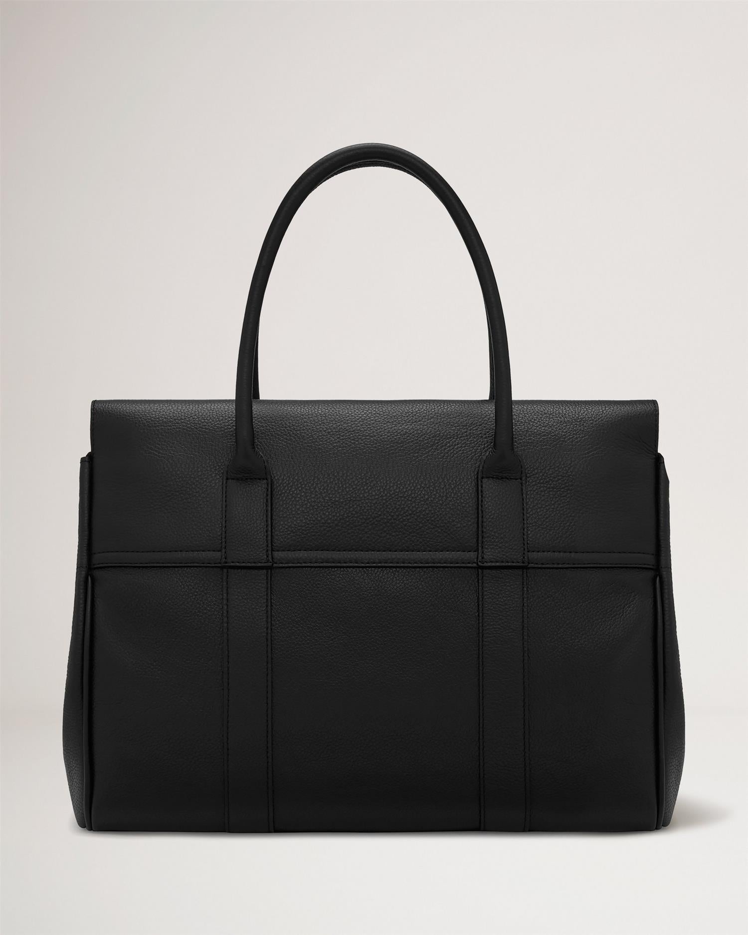 Bayswater Small Classic Grain Black-Brass