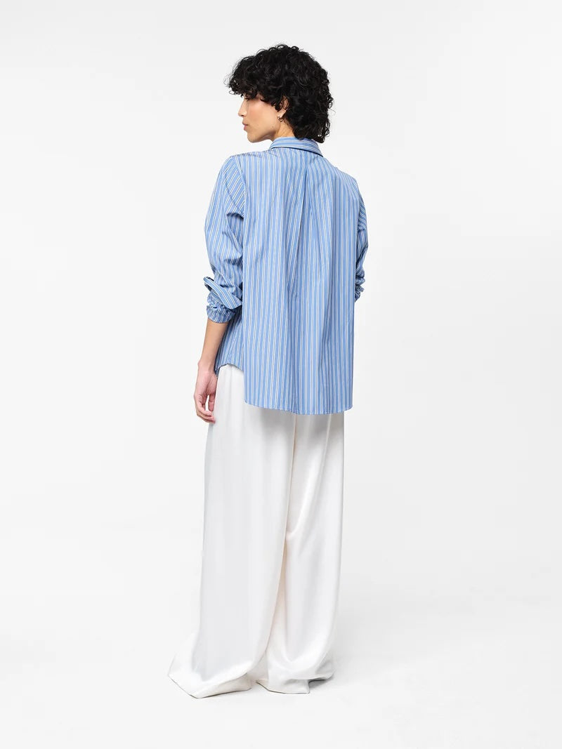 Sophie Shirt Sky Blue Stripe