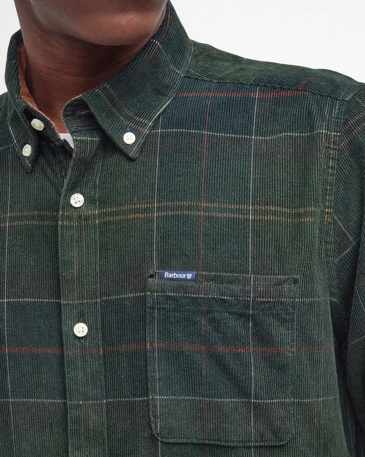 Blair Tailored Cord Shirt - Classic Tartan