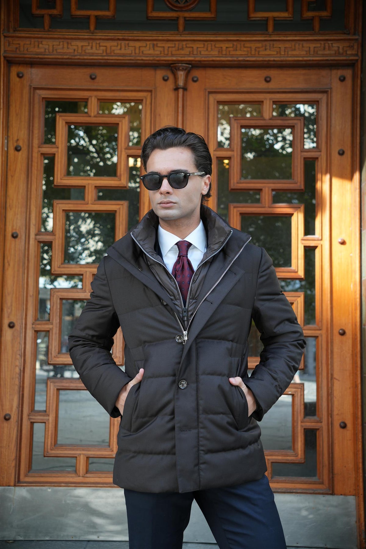 Man Down Jacket - Brown