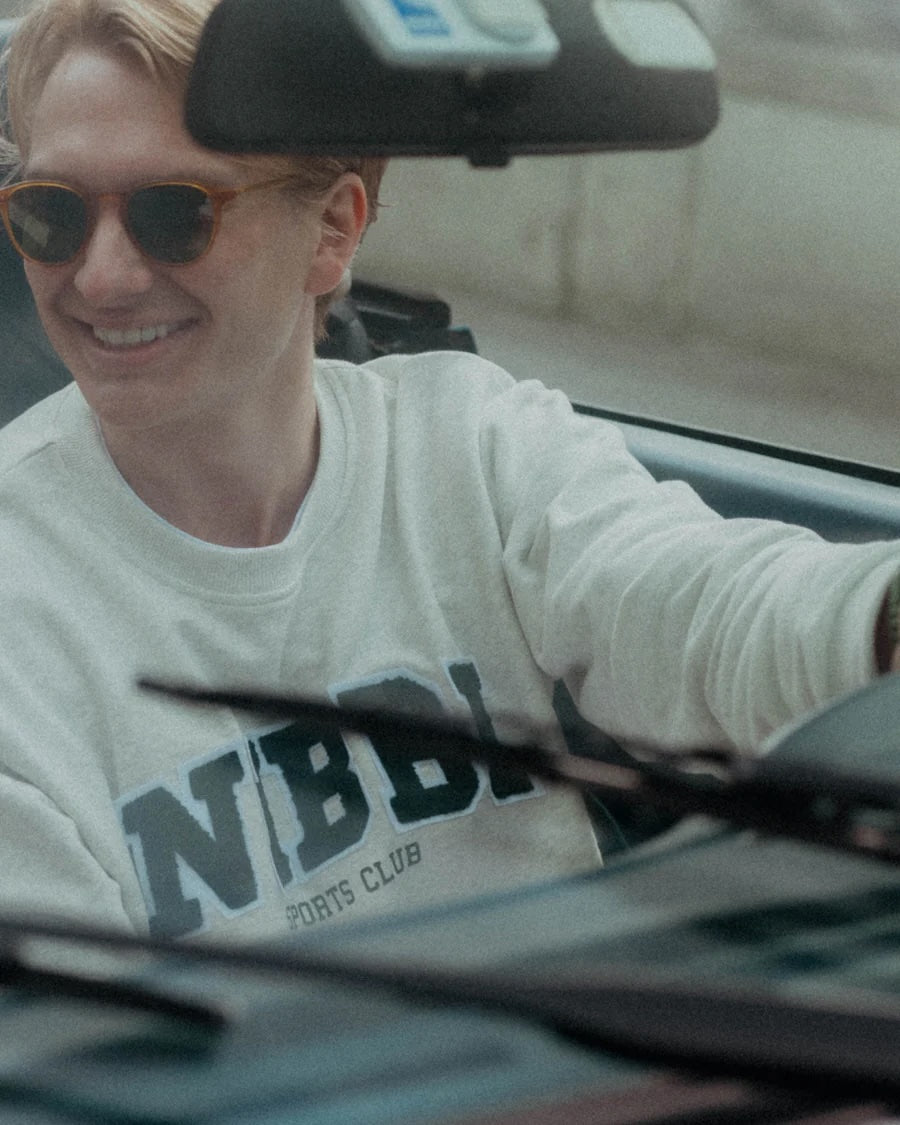 Tennis Crew Neck Gray