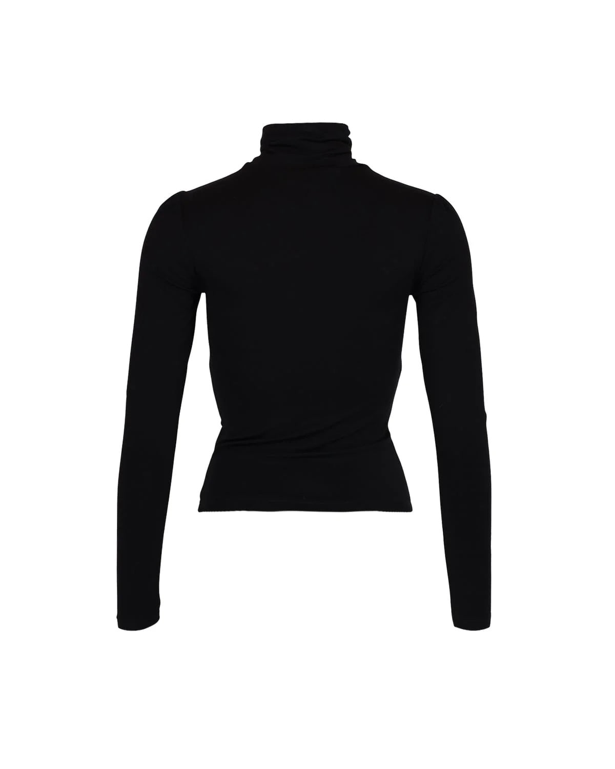 Jersey Turtleneck - Black