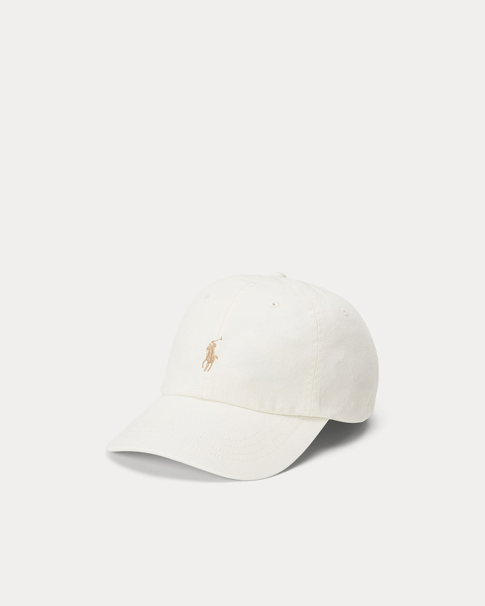 The Iconic Cotton Chino Ball Cap Parchment Cream