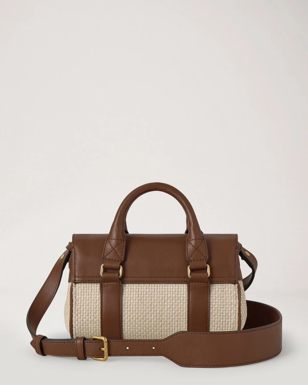 Mini Heritage Bayswater Raffia Ecru-Bright Oak
