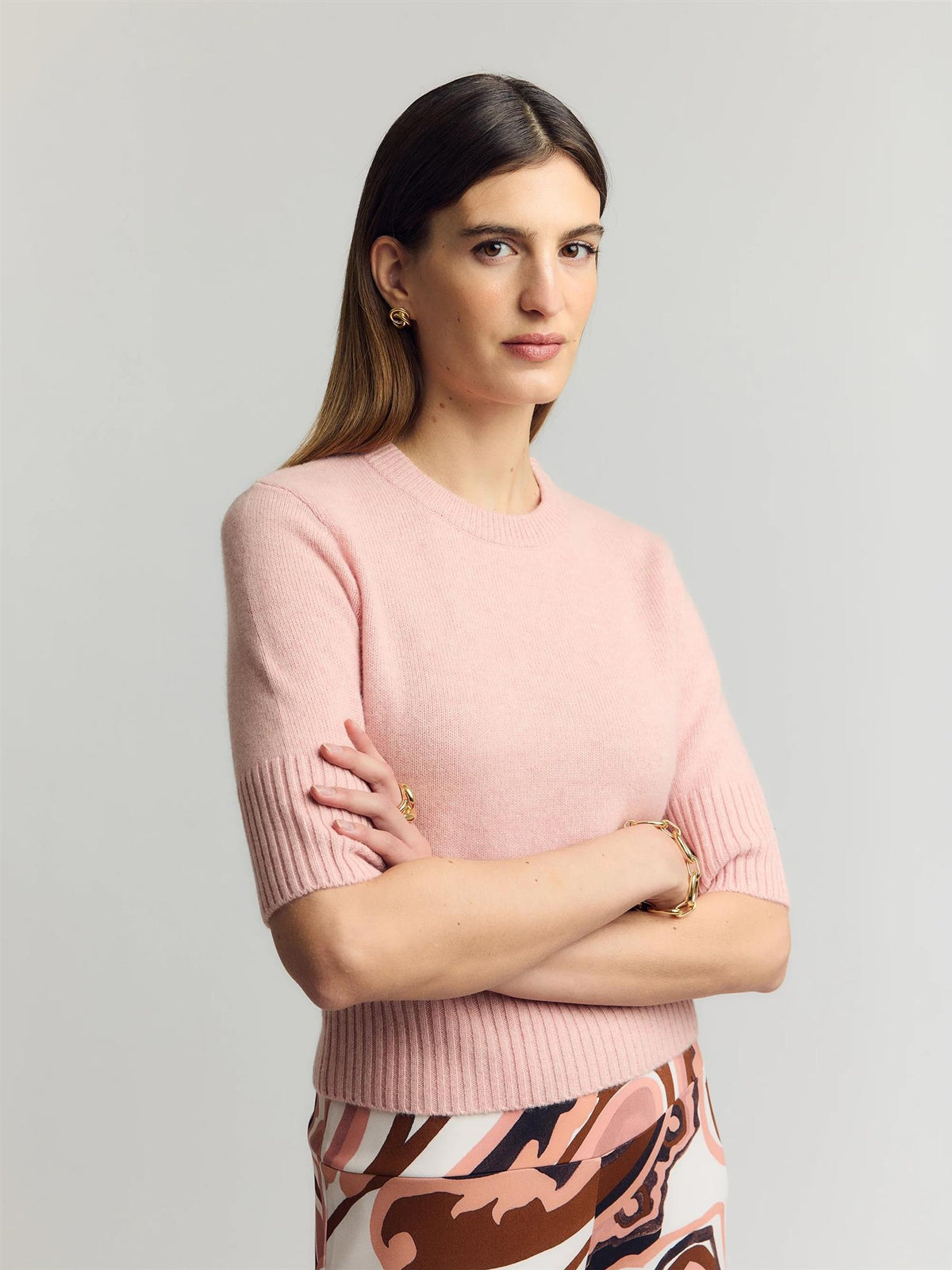 Ever Cashmere Knit Hazy Pink