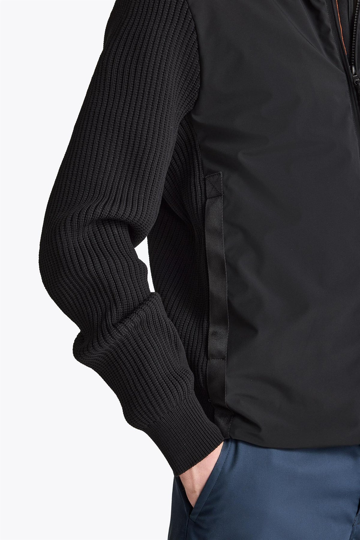 Full Zip Cardigan - Black