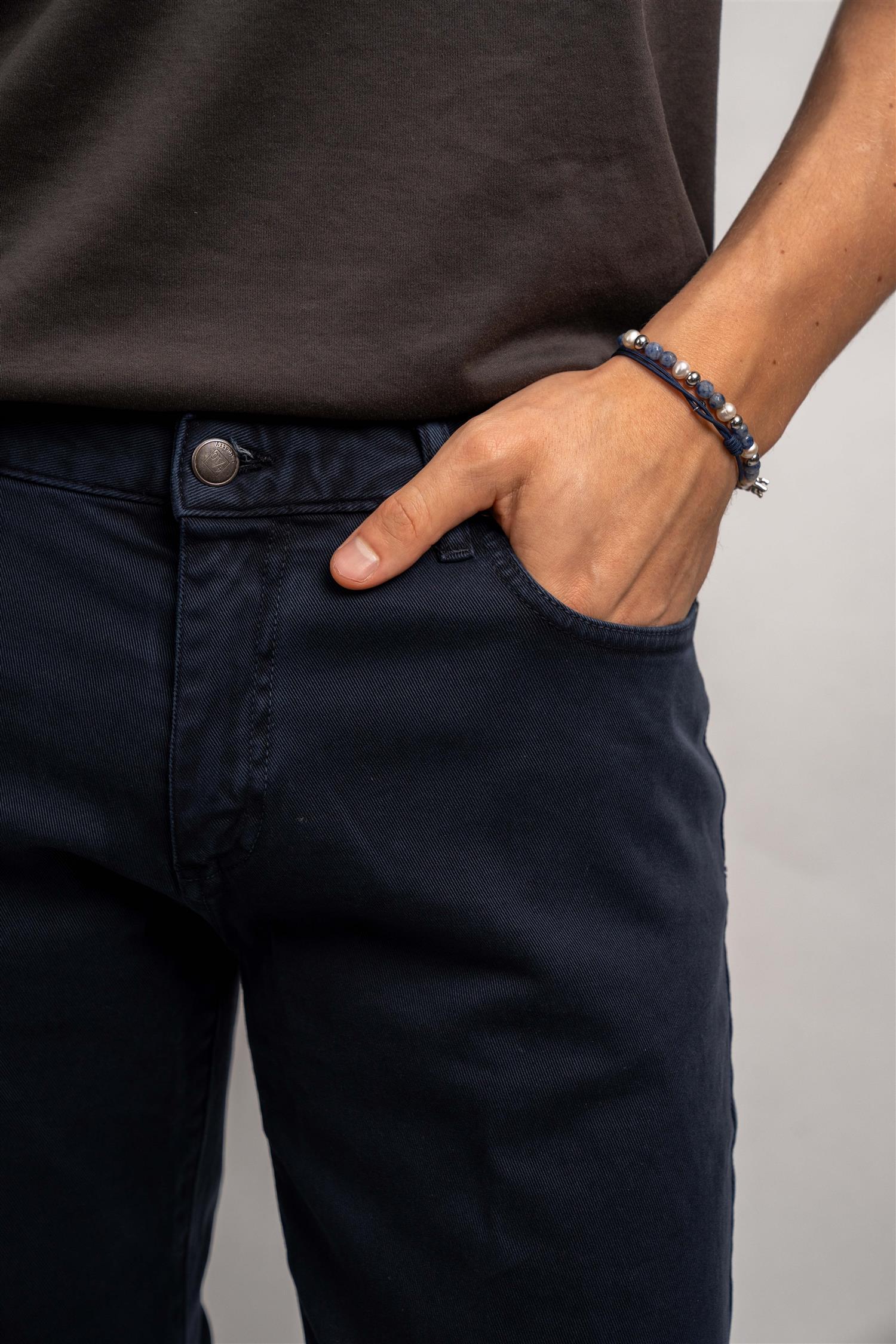 Pantalone 5pkt - navy