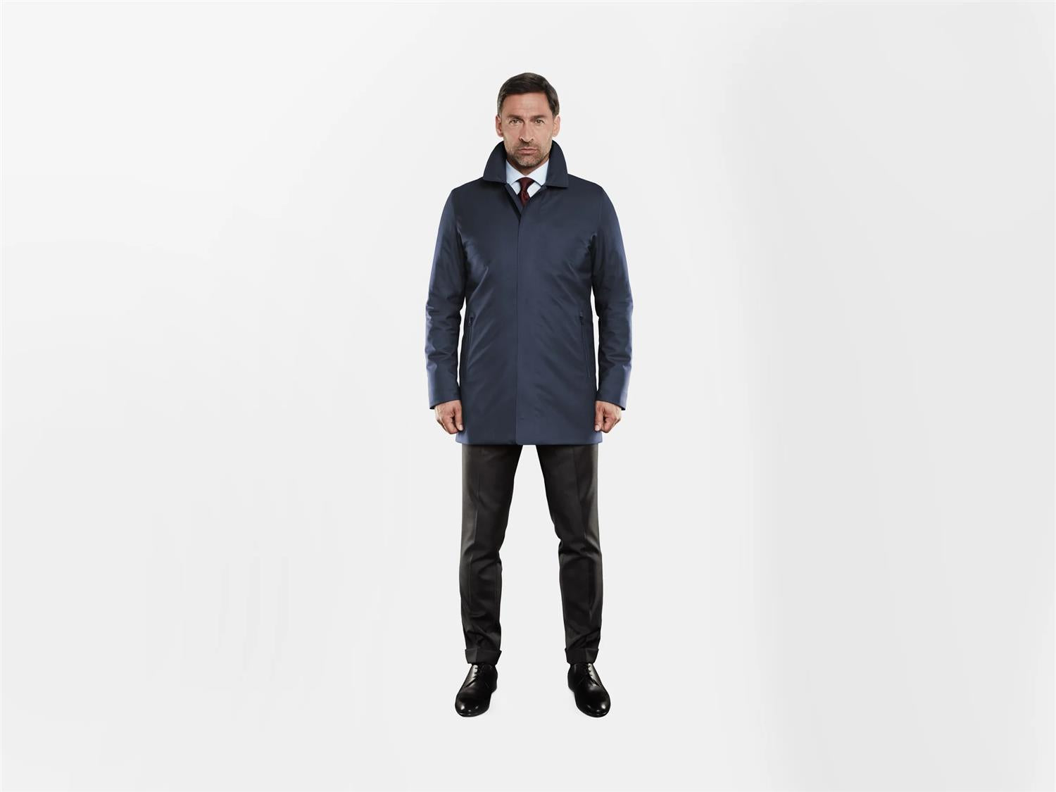 Regulator Coat Savile - Dark Wool Navy