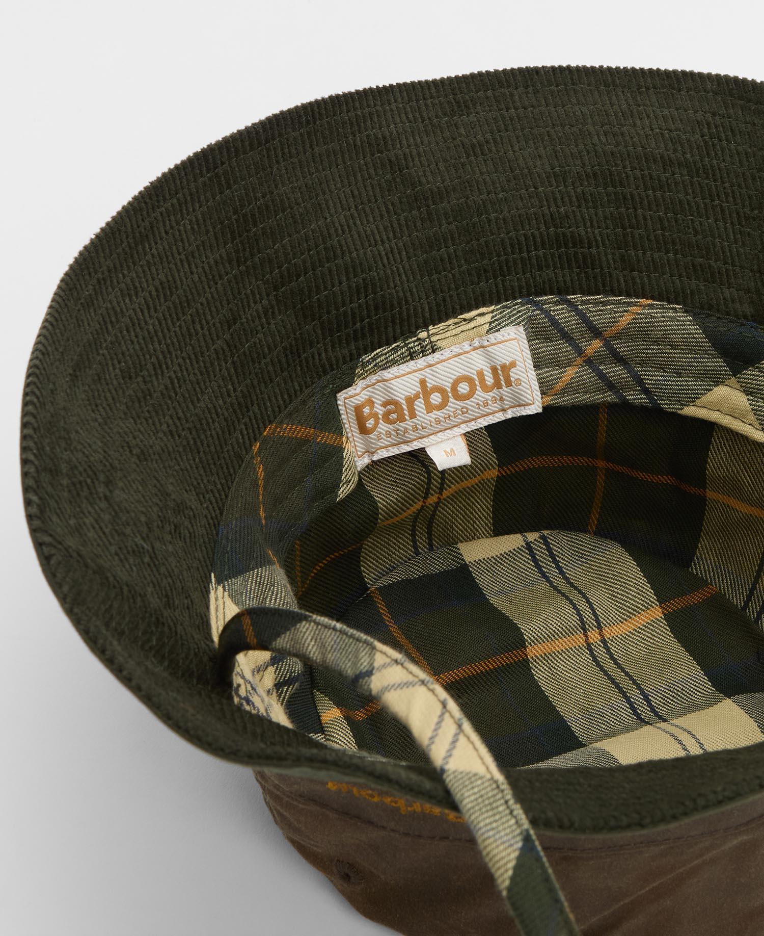 Barbour Brackley Wax Bucket Hat