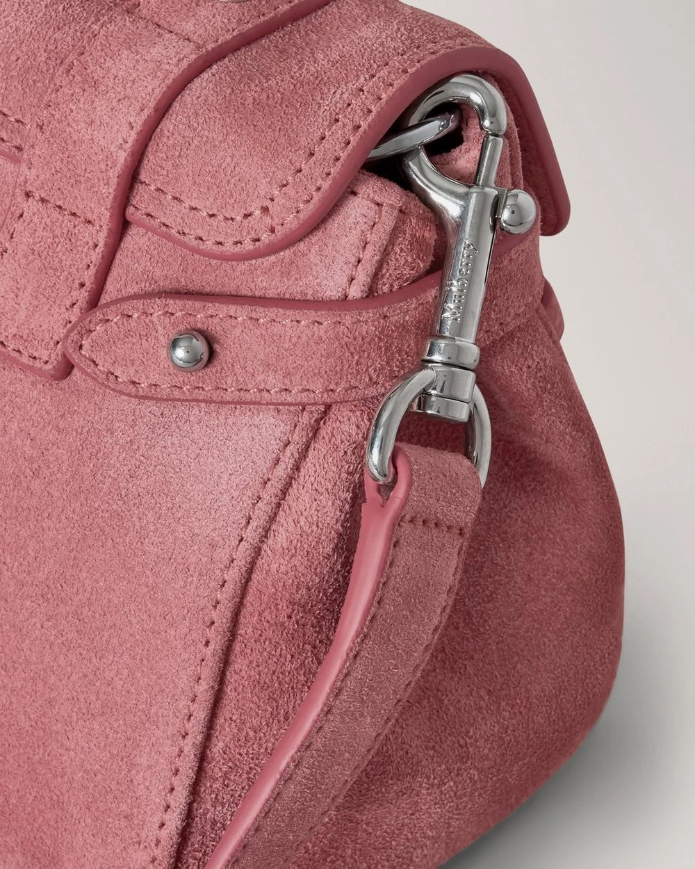 Mini Alexa Suede Pink Scrumpy