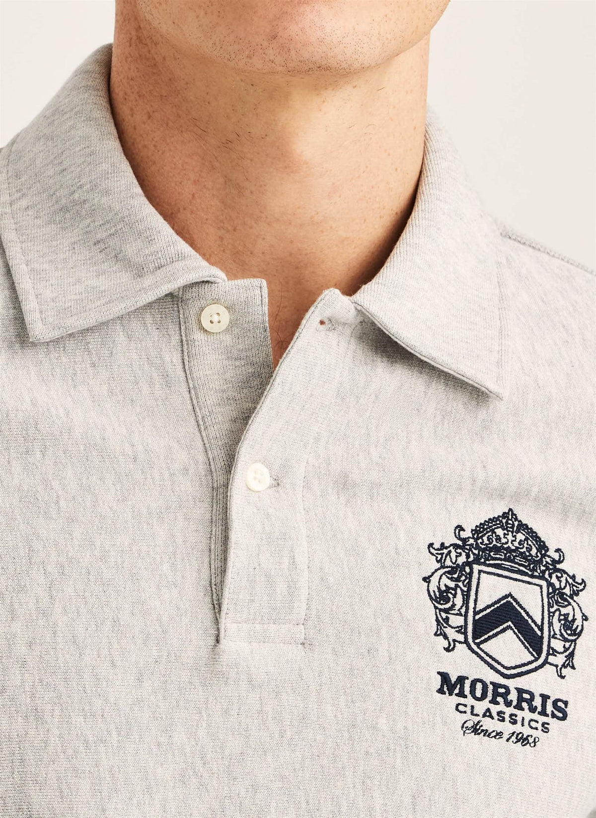 Winston Polo Sweatshirt - Grey