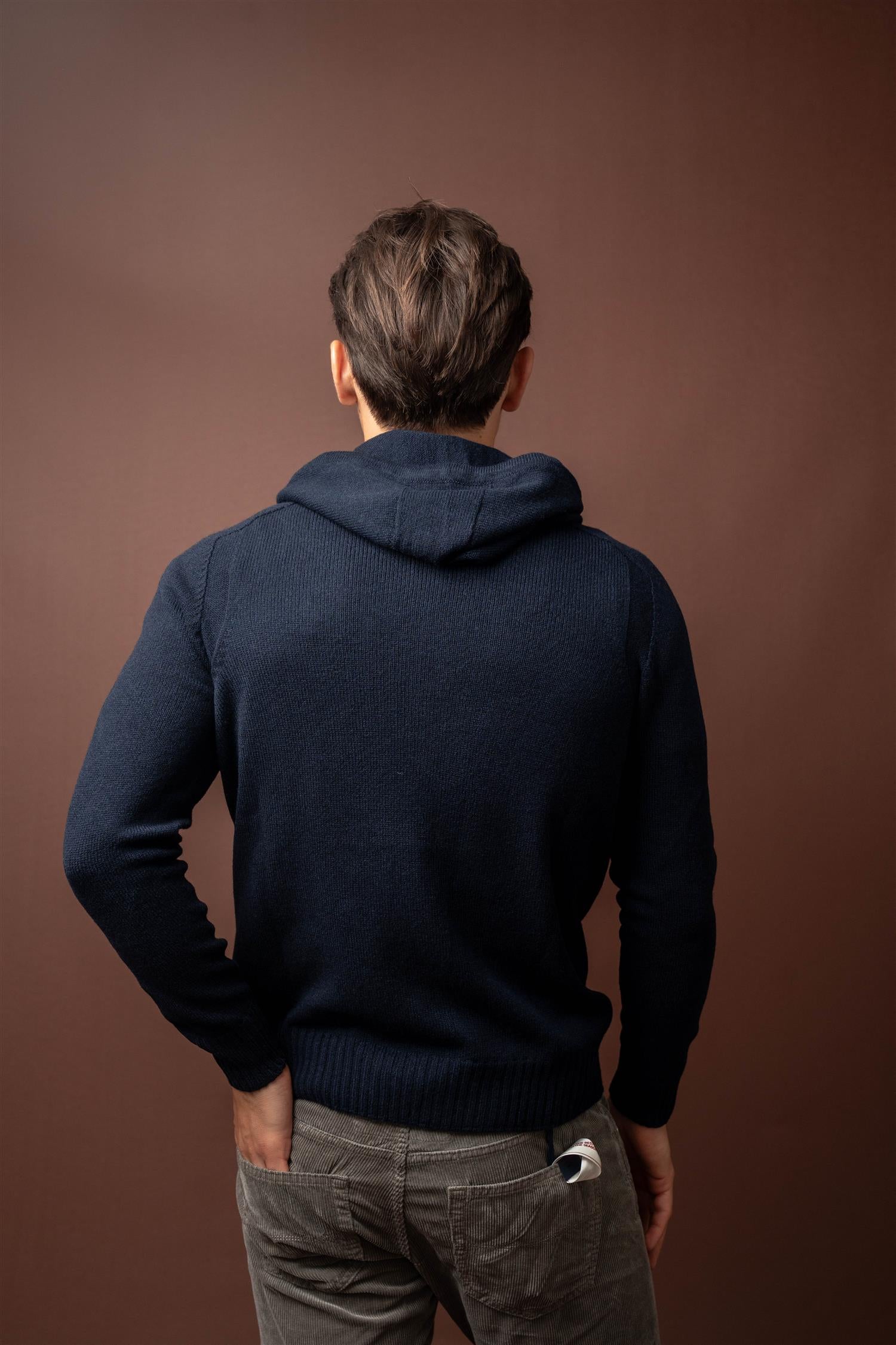 Full Zip Hoodie - Navy
