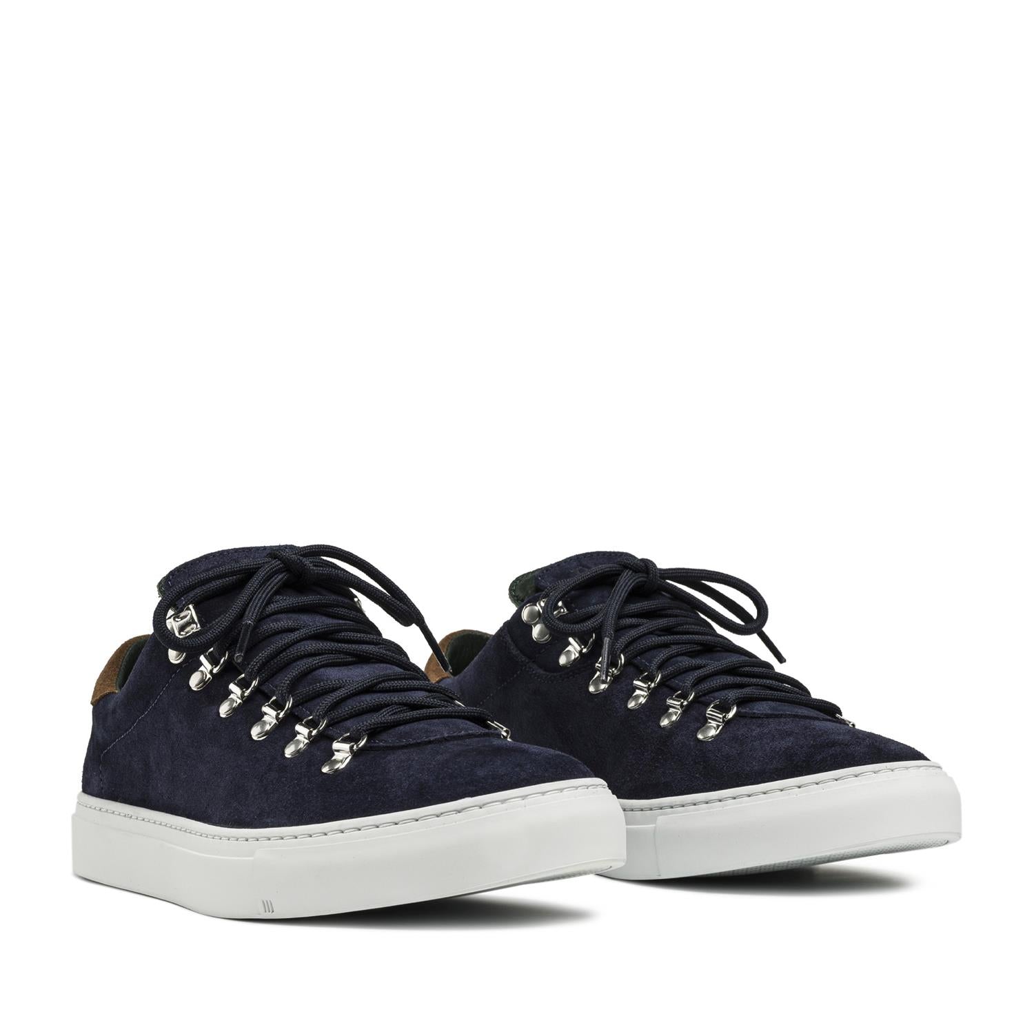 Marostica Low - Royal Blue Mix Suede