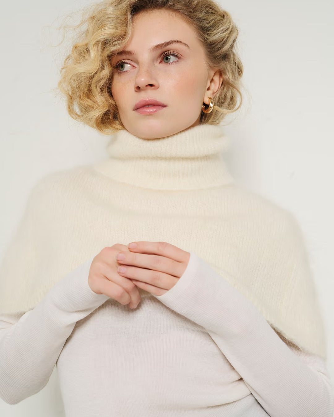 Sylvia Chunky Neck - Bright White