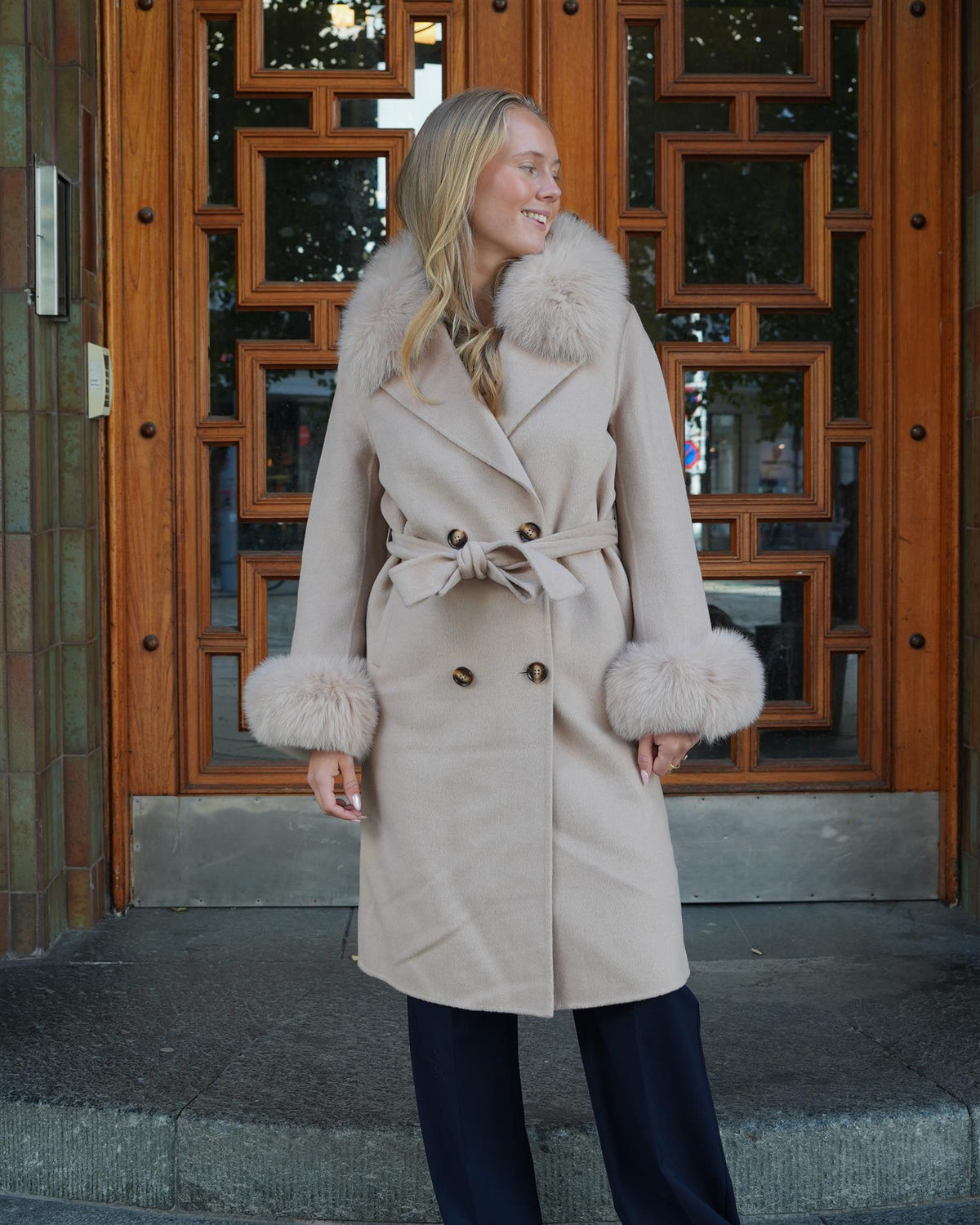 Marta Coat - Beige