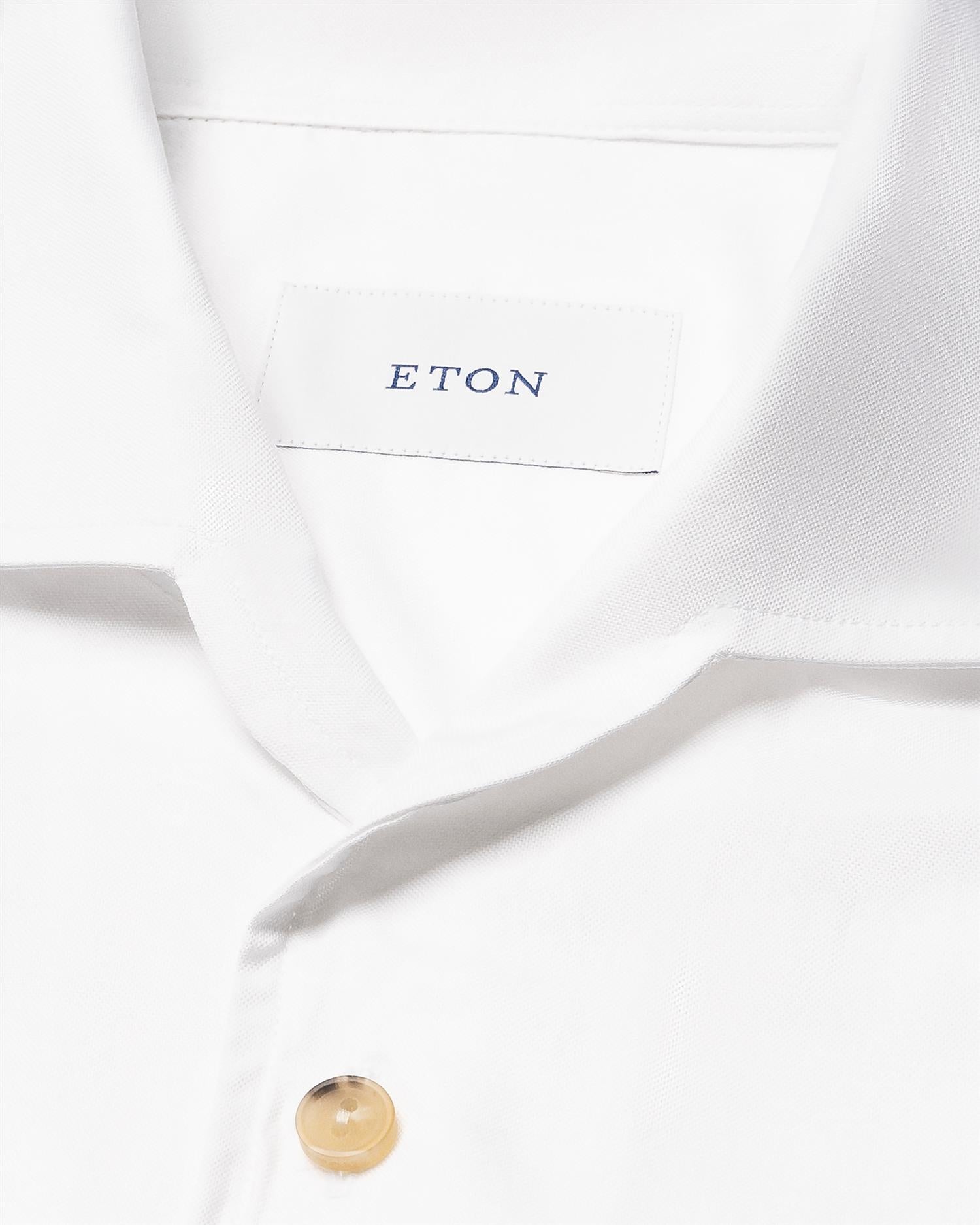 Solid Oxford Shirt - White