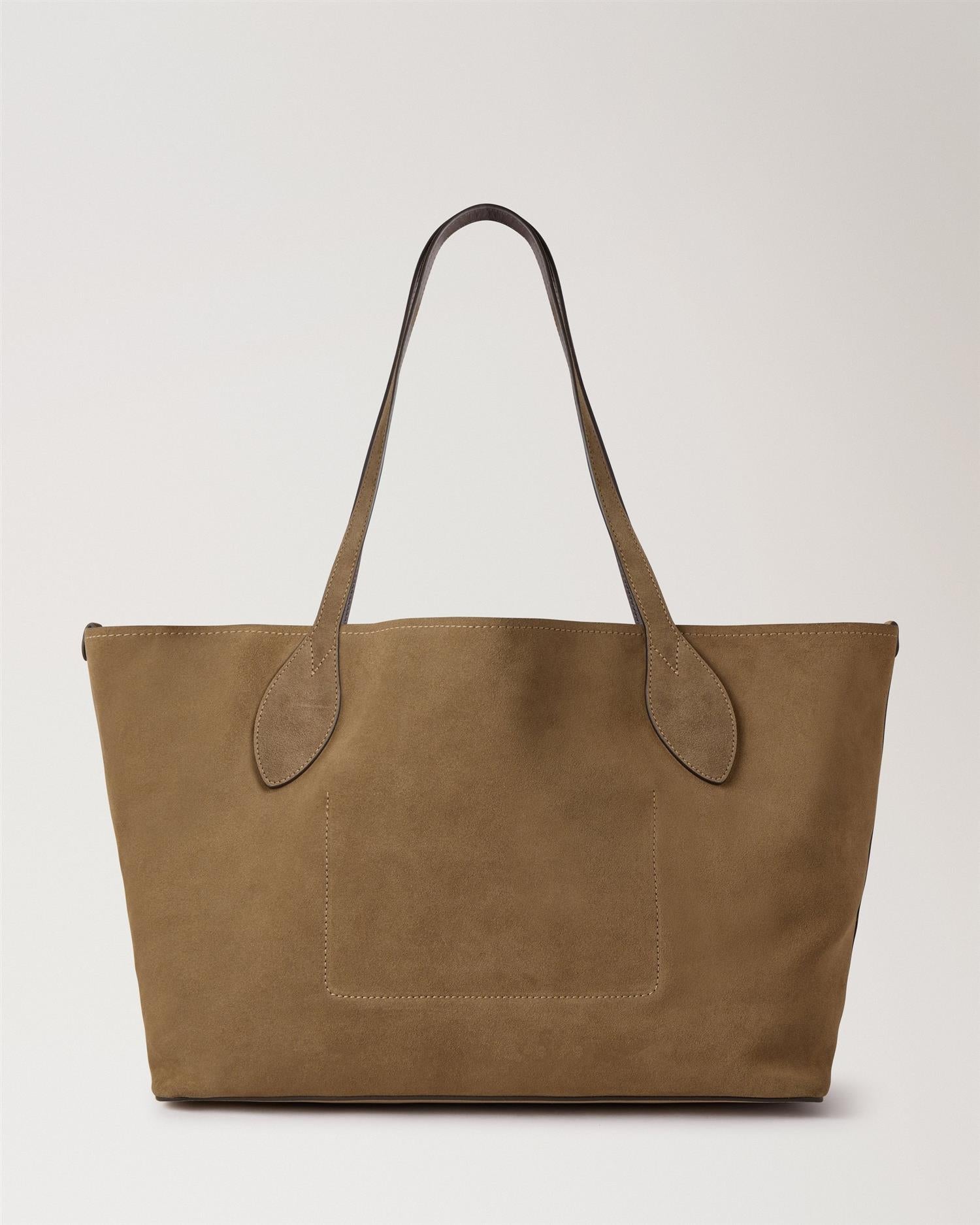 Suede Tree Tote Salcombe Sand